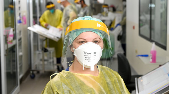 Narkitaa Van Ekeren, the head of nursing in the Northern Hospital’s COVID ICU, and her colleagues are gearing up for an influx of COVID patients in next three weeks.