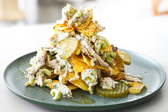 Barbecue chook and a bag of chips? Hello, salad.