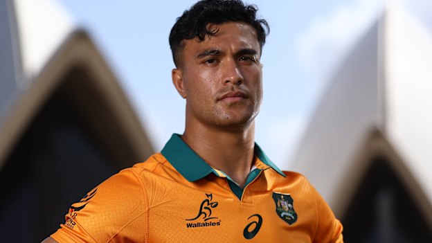 Joseph-Aukuso Suaalii in his new colours.