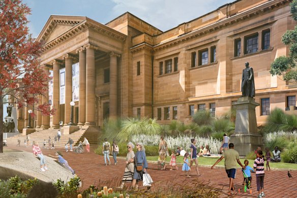 Native trees and plants will be planted to boost tree canopy cover and salve the impact of the nearby road.