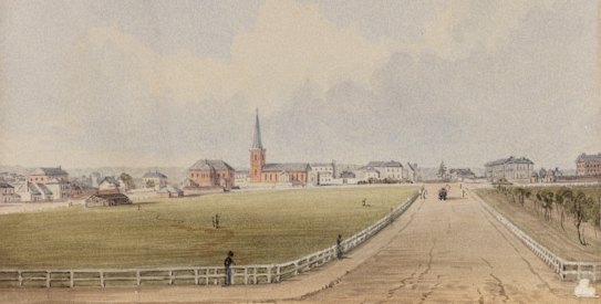 Hyde Park circa 1880.