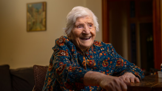 Marija Ruljancich was 107 on Saturday