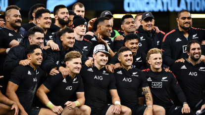 All Blacks return to world no.1 after seven-try rout of Wales