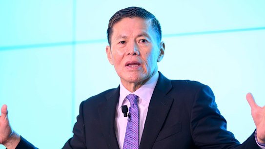 Optus CEO Allen Lew says the 5G is "the way of the future.” 
