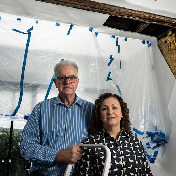 Maria and John Tsolakis bought their dream townhouse in 2021 and have had nothing but problems since – none of which were apparent prior to purchase. 
