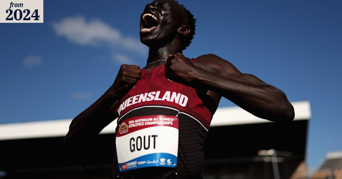 Watch Gout Gout v Usain Bolt: How fast can the Australian run?
