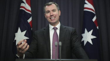 Minister for Human Services Michael Keenan 