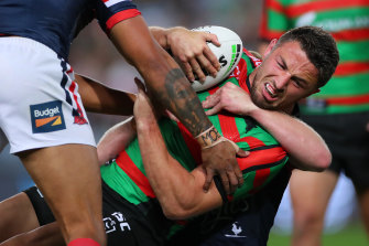 Sam Burgess called time on his NRL career after the 2019 season due to a chronic shoulder injury.