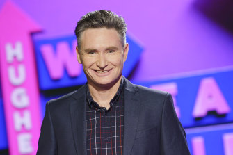 Dave Hughes addresses his squeaky voice on Hughesy We Have A Problem.