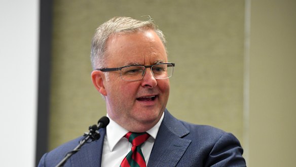 Labor leader Anthony Albanese is facing calls from his MPs to make sure jobs aren't lost in a transition to a net zero carbon emissions economy.