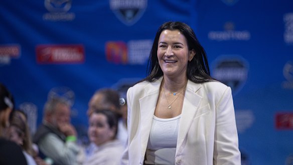 AFL General Manager of Football Laura Kane.