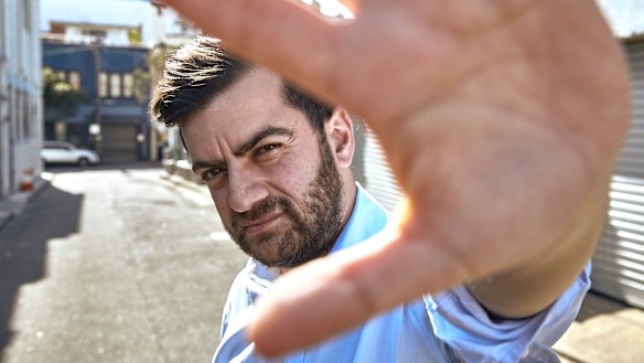 Sam Dastyari, host of Disgrace, one of the TV pilots aired during "pilot week"