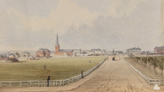 Hyde Park circa 1880.