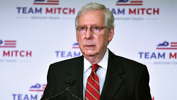 Senate Majority Leader Mitch McConnell.