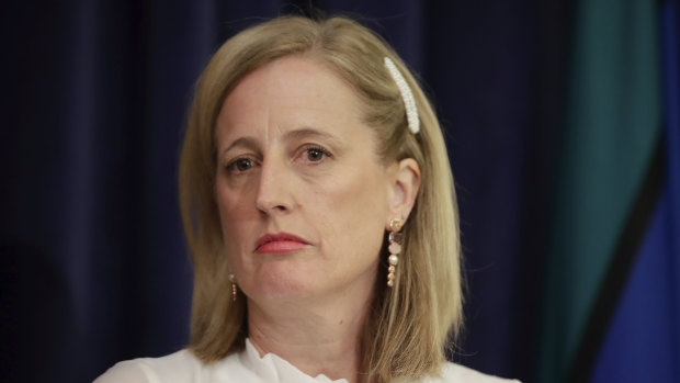 Katy Gallagher is writing to the Australian Public Service Commissioner about the destroyed documents.