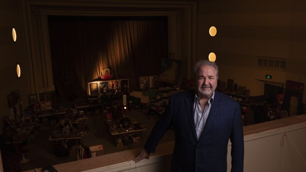 Hospitality consultant Michael Vale, who is behind a plan to revive the Hub Theatre.