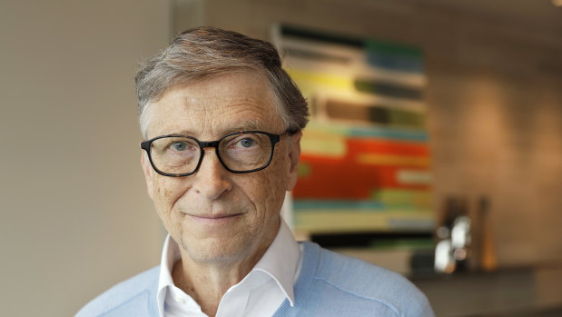 A visionary: Microsoft co-founder Bill Gates wrote his first software program at the age of 13..