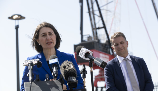 NSW Premier Gladys Berejiklian says the new M4-M5 will employ more than 6800 workers during the project.