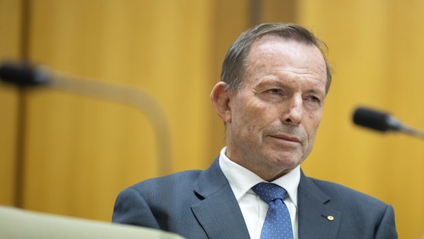 Former prime minister Tony Abbott.