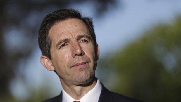 Trade Minister Simon Birmingham. 