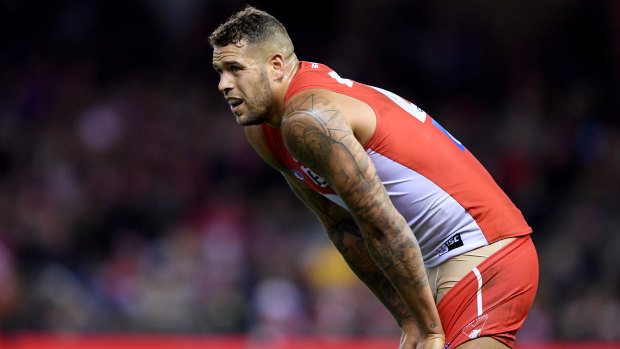 Lance Franklin will not face the Roos.