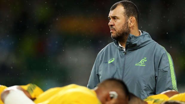 Michael Cheika (above) and Eddie Jones were mutual friends of Jeff Sayle, who died recently. 