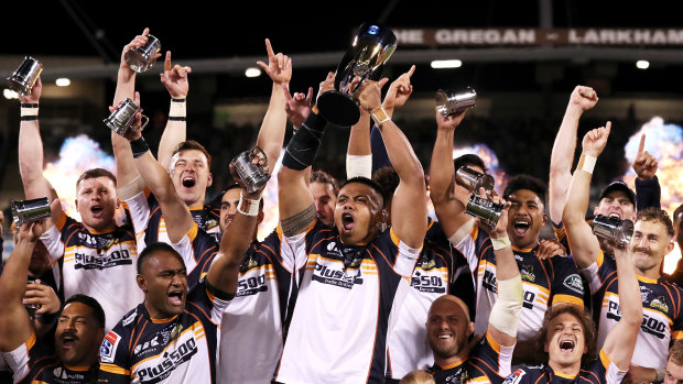The Brumbies were crowned Super Rugby AU champions in 2020.