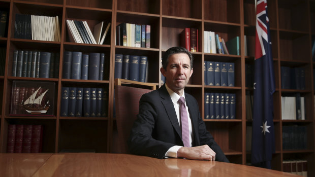 Trade Minister Simon Birmingham. 