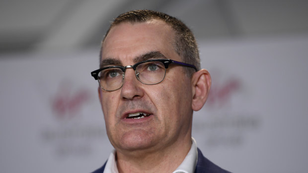 Virgin Australia CEO Paul Scurrah announces 3000 job cuts as part of a radical cost-reduction strategy for the airline. 