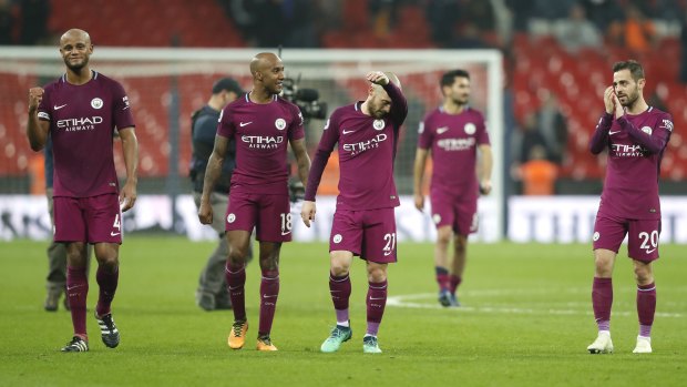 Squad goals: Manchester City may find their squad intact next season, if a potential transfer ban goes ahead.