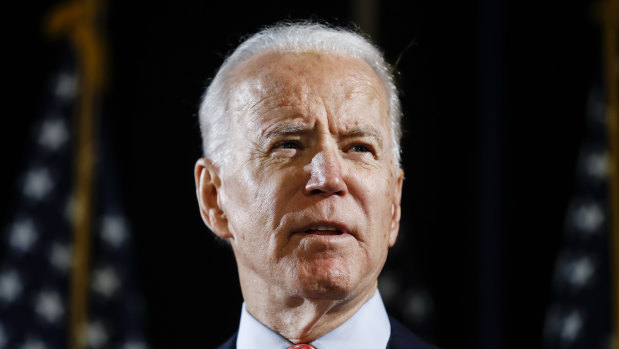 ‘Encouraging’: President-elect Joe Biden.