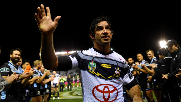 Last hurrah: The modern-day great will bid farewell to home fans in Townsville on Friday.