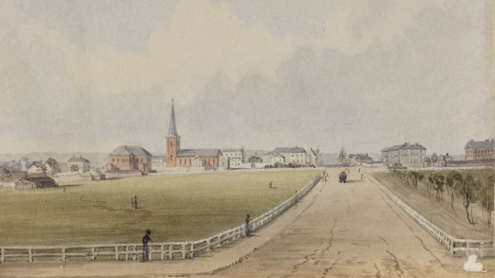 Hyde Park circa 1880.