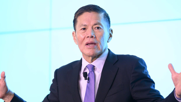 Optus CEO Allen Lew says the 5G is "the way of the future.” 
