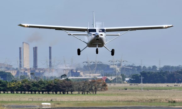 The Australian-made Gippsaero GA8 Airvan is popular with skydivers.