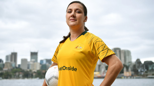 Still going strong: Matildas forward Lisa De Vanna is dreaming of a World Cup on home soil in 2023.