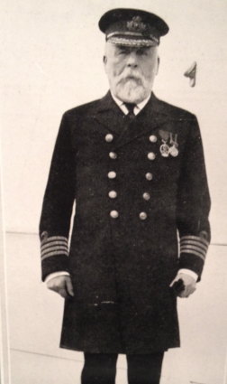 Captain Edward Smith, commander of the RMS Titanic