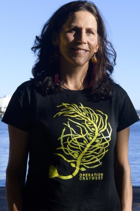 Marine scientist and seaweed expert Adriana Verges.