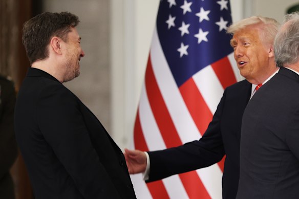 Elon Musk joined President Donald Trump’s trip to the Middle East last week, and attended a state dinner at Qatar’s Lusail Palace.
