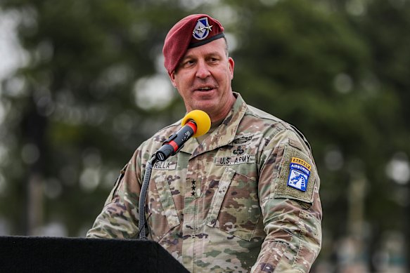General Michael Kurilla, pictured in 2021.