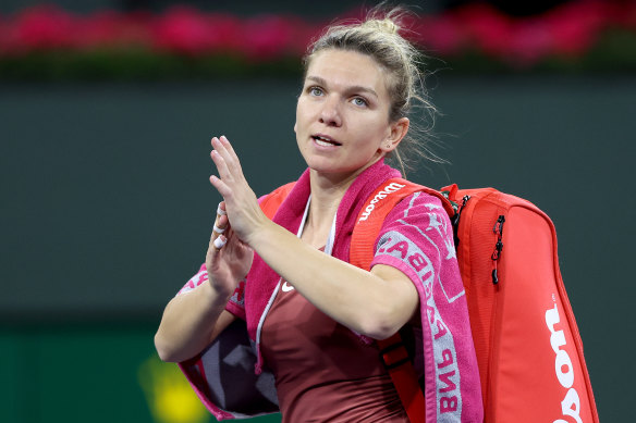Simona Halep has been banned until October 2026.