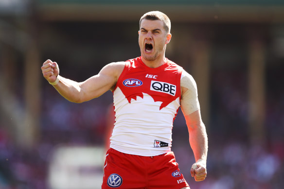 Sydney forward Tom Papley.