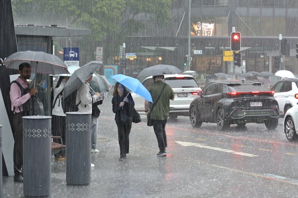 A severe thunderstorm hit Brisbane’s north-western suburbs about 7am on Thursday.