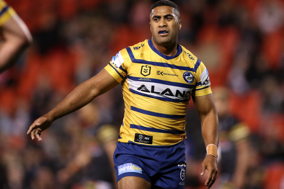 Former Parramatta centre Michael Jennings.