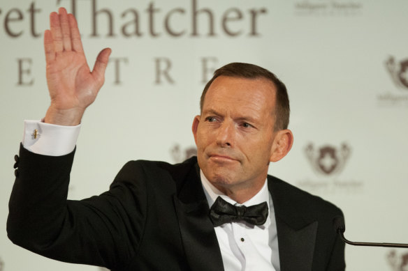 Long-lasting appeal: former prime minister Tony Abbott.