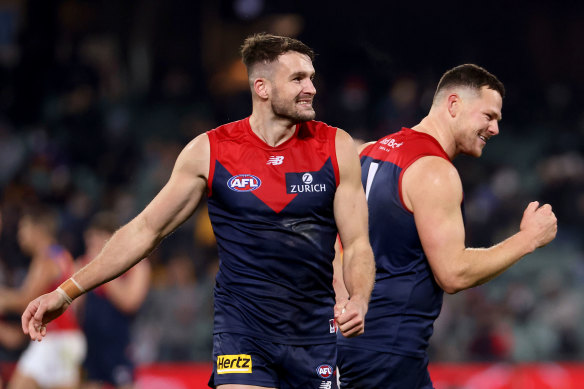 Joel Smith (left) missed the preliminary final.