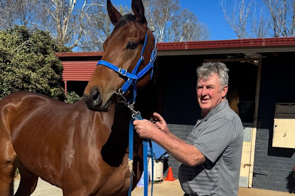 Canberra trainer Rob Potter has high hopes for Laurel Hill.