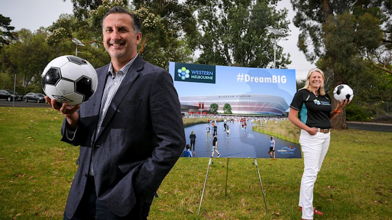 New identity: West Melbourne representatives Steve Horvat and Kate Roffey. New identity: West Melbourne representatives Steve Horvat and Kate Roffey.