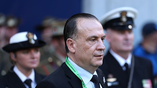 Australian Rugby League Commission chairman Peter V’Landys.