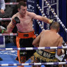 As it happened: Jeff Horn knocks out Anthony Mundine in first round
